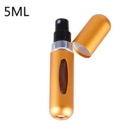 8ml/5ML Mini Bottle Refillable Perfume Spray With Spray Scent Pump Empty Cosmetic Containers Portable Atomizer Bottle Jack's Clearance