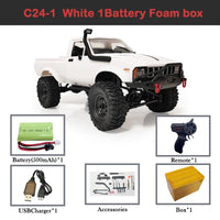 WPL C24-1 Full Scale RC 4WD 1:16 2.4G Rock Crawler Jack's Clearance