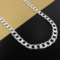 Special Offer 925 Sterling Silver Necklace for Men Luxury Chain Jewelry Jack's Clearance