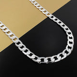 Special Offer 925 Sterling Silver Necklace for Men Luxury Chain Jewelry Jack's Clearance