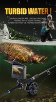 Portable Underwater Fishing Night Vision Camera 4.3 Inch with 20M Cable for Ice/Sea Jack's Clearance