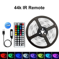 5V USB WIFI Bluetooth 1M-30M 5050 USB Led Strips Light Waterproof RGB Led Diode Ribbon Lamp For Decoration Bedroom TV BackLight Jack's Clearance