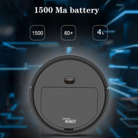 USB Sweeping Robot Vacuum Cleaner Mopping 3 In 1 Smart Wireless 1500Pa Jack's Clearance