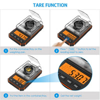 0.001g Electronic Precision Digital Scale Jack's Clearance
