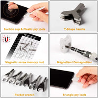 WOZOBUY 135 in 1 Precision Screwdriver Set DIY Repair Tools Kit to Fixing Phone Laptop PC Watches Glasses and Other Electronics Jack's Clearance