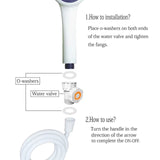 Portable Electric Shower With Hose | Camping | Travel | Caravan Jack's Clearance