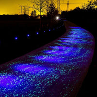 Outdoor Luminous Stones Glow In Dark Garden Pebbles Jack's Clearance