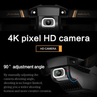 4DRC V4 WIFI FPV Drone WiFi live video FPV 4K/1080P HD Wide Angle Camera Foldable Altitude Hold Durable RC Quadcopter Jack's Clearance