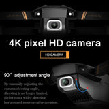 4DRC V4 WIFI FPV Drone WiFi live video FPV 4K/1080P HD Wide Angle Camera Foldable Altitude Hold Durable RC Quadcopter Jack's Clearance