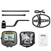 Metal Detector Underground Professional Depth 2.5m Search Finder Gold Detector Treasure Hunter Detecting Pinpointer Waterproof Jack's Clearance