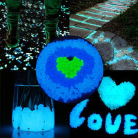 Outdoor Luminous Stones Glow In Dark Garden Pebbles Jack's Clearance