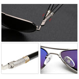 Luxury Men's Polarized Sunglasses Driving Sun Glasses For Men Women Brand Designer Male Vintage Black Pilot Sunglasses UV400 Jack's Clearance
