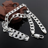 Special Offer 925 Sterling Silver Necklace for Men Luxury Chain Jewelry Jack's Clearance