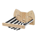 Wall-mounted Cat Hammock Bed Pet Furniture Kitten Wall Shelf Set Cat Perch Wooden Scratching Climbing Post Cat Tree House Toy Jack's Clearance