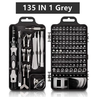 WOZOBUY 135 in 1 Precision Screwdriver Set DIY Repair Tools Kit to Fixing Phone Laptop PC Watches Glasses and Other Electronics Jack's Clearance