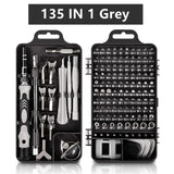 WOZOBUY 135 in 1 Precision Screwdriver Set DIY Repair Tools Kit to Fixing Phone Laptop PC Watches Glasses and Other Electronics Jack's Clearance