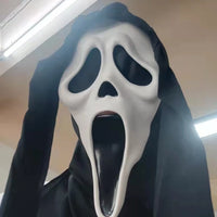 Ghost Face Scream Movie Horror Mask Halloween Killer Cosplay Adult Costume Accessories Props Jack's Clearance