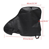 Caravan Towing Hitch Cover Waterproof Trailer Rain Snow Dust Protector Dustproof Protector For RV Tailer Caravan Accessories Jack's Clearance