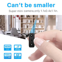 Mini Camera XD IR-CUT Smallest Full HD 1080P Home Security Camcorder Infrared Night Vision Micro cam Jack's Clearance