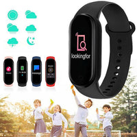 M6 Smart Bracelet Multi-Function Heart Rate Blood Pressure Monitor Step Music Sleep Monitoring M6 Smart Fitness Sports Watch Jack's Clearance