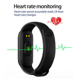 M6 Smart Bracelet Multi-Function Heart Rate Blood Pressure Monitor Step Music Sleep Monitoring M6 Smart Fitness Sports Watch Jack's Clearance