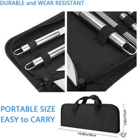 MLIA 27Pcs Stainless Steel BBQ Tools Set | Barbecue Grilling Accessories Camping Cooking Tools Jack's Clearance