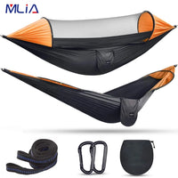 MLIA Large Camping Hammock with Mosquito Net | 2 Person Pop-up Jack's Clearance