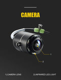 Portable Underwater Fishing Night Vision Camera 4.3 Inch with 20M Cable for Ice/Sea Jack's Clearance
