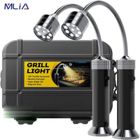 MLIA Portable Magnetic LED Grill Light Lamp 360 Degree Adjustable Jack's Clearance