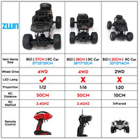 4WD RC Off-Road Buggy With Led Lights Jack's Clearance