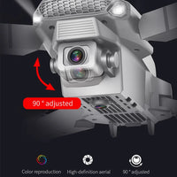 E88 Rc Drone 4K Profesional HD Dual Camera 2.4Ghz Mini Foldable Quadcopter Real-time Transmission Jack's Clearance
