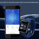 Smart Sports Bracelet D13 Color Screen | Pedometer Bluetooth Reminder Heart Rate Blood Pressure Jack's Clearance