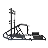 Iron Racing Simulator Cockpit Steering Wheel Stand for Logitech G27 G29 G923 T300 RS T500 RS Thrustmaster Jack's Clearance