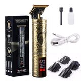 Men's Barber Retro T9 Hair Trimmer Professional Razor Trimmer Kemei Heyar Cut Machine Wireless Hair Clipper Beard Man Shaving Jack's Clearance