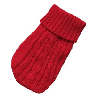 Dog Winter Clothes Knitted Pet Clothes For Small Medium Dogs Jack's Clearance