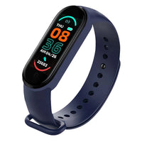 M6 Smart Bracelet Multi-Function Heart Rate Blood Pressure Monitor Step Music Sleep Monitoring M6 Smart Fitness Sports Watch Jack's Clearance