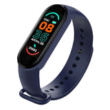 M6 Smart Bracelet Multi-Function Heart Rate Blood Pressure Monitor Step Music Sleep Monitoring M6 Smart Fitness Sports Watch Jack's Clearance