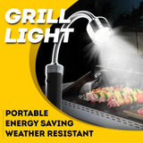 MLIA Portable Magnetic LED Grill Light Lamp 360 Degree Adjustable Jack's Clearance