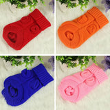 Dog Winter Clothes Knitted Pet Clothes For Small Medium Dogs Jack's Clearance