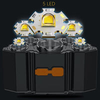 Super Bright USB Rechargeable LED Headlamp Jack's Clearance