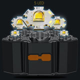 Super Bright USB Rechargeable LED Headlamp Jack's Clearance