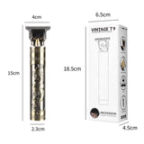 Men's Barber Retro T9 Hair Trimmer Professional Razor Trimmer Kemei Heyar Cut Machine Wireless Hair Clipper Beard Man Shaving Jack's Clearance