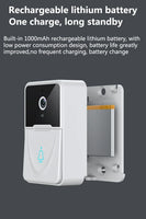 Wireless Doorbell WiFi Outdoor HD Camera Security Door Bell Night Vision Video Intercom Voice Change For Home Monitor Door Phone Jack's Clearance