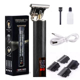 Men's Barber Retro T9 Hair Trimmer Professional Razor Trimmer Kemei Heyar Cut Machine Wireless Hair Clipper Beard Man Shaving Jack's Clearance