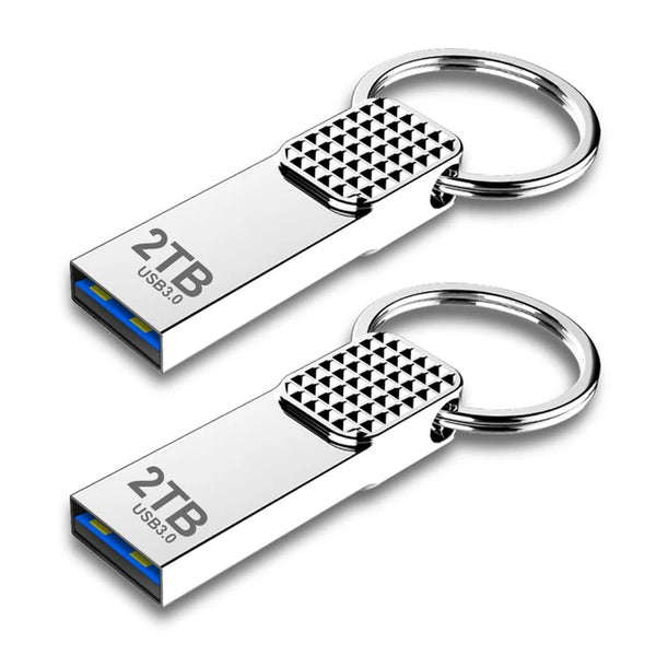 USB 3.0 Pendrive 1TB High Speed Pen Drive 2TB Metal Waterproof Cle Usb Flash Drives 512GB TYPE-C Memoria Usb Stick Jack's Clearance