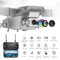 E88 Rc Drone 4K Profesional HD Dual Camera 2.4Ghz Mini Foldable Quadcopter Real-time Transmission Jack's Clearance