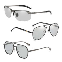 Photochromic Sunglasses Men Polarized Driving Chameleon Glasses Male Change Color Sun Glasses Day Night Vision Driver's Eyewear Jack's Clearance