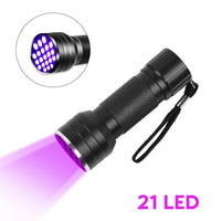 UV Light LED Flashlight UV Torch Ultraviolet Lamp Outdoor Portable UV Lamp Waterproof UV Flashlight Detector Scorpion Hunting Jack's Clearance