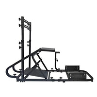 Iron Racing Simulator Cockpit Steering Wheel Stand for Logitech G27 G29 G923 T300 RS T500 RS Thrustmaster Jack's Clearance