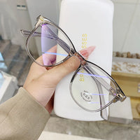 Transparent Finished Myopia Glasses Men Women Black Eyeglasses Prescription Shortsighted Eyewear Jack's Clearance